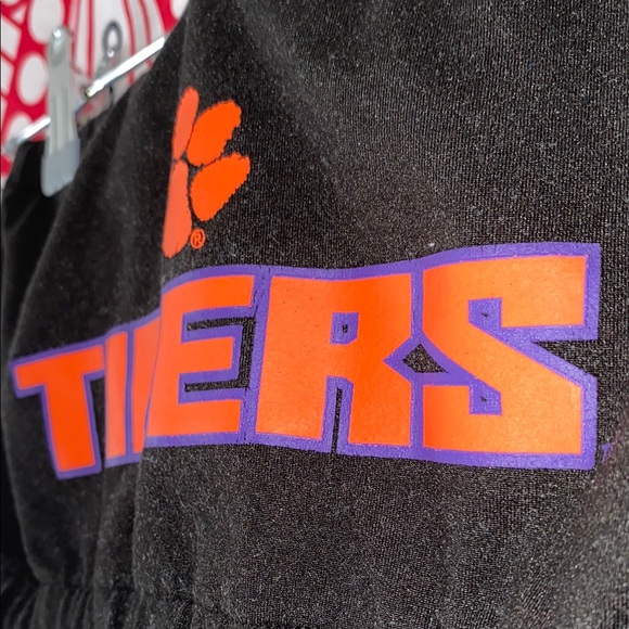 Clemson Tigers Black Tube Top S/M - Picture 2 of 4